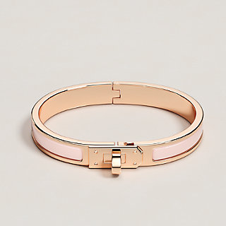 HERMES エルメス　エナメルブレスレット　ミニクリック　シェーヌダングル エナメルブレスレット 《ミニ・クリック・シェーヌ・ダンクル