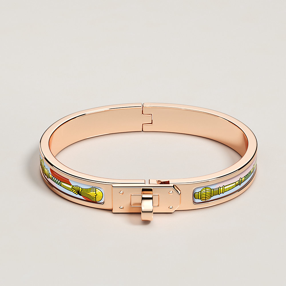 【最終値下げ】Hermes ブレスレット ミニ・クリック・ケリー/レ・クレ エナメルブレスレット-《ミニ・