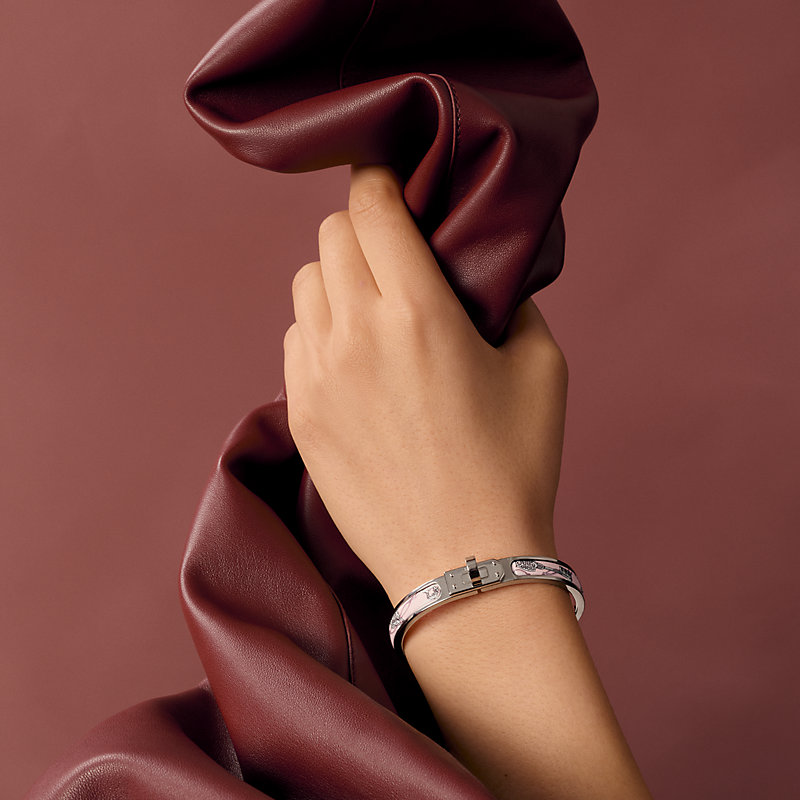 ミニクリックケリー　エナメルブレスレット　GM エルメス エナメルブレスレット 《ミニ・クリック・ケリー/エルメス・フラッグ