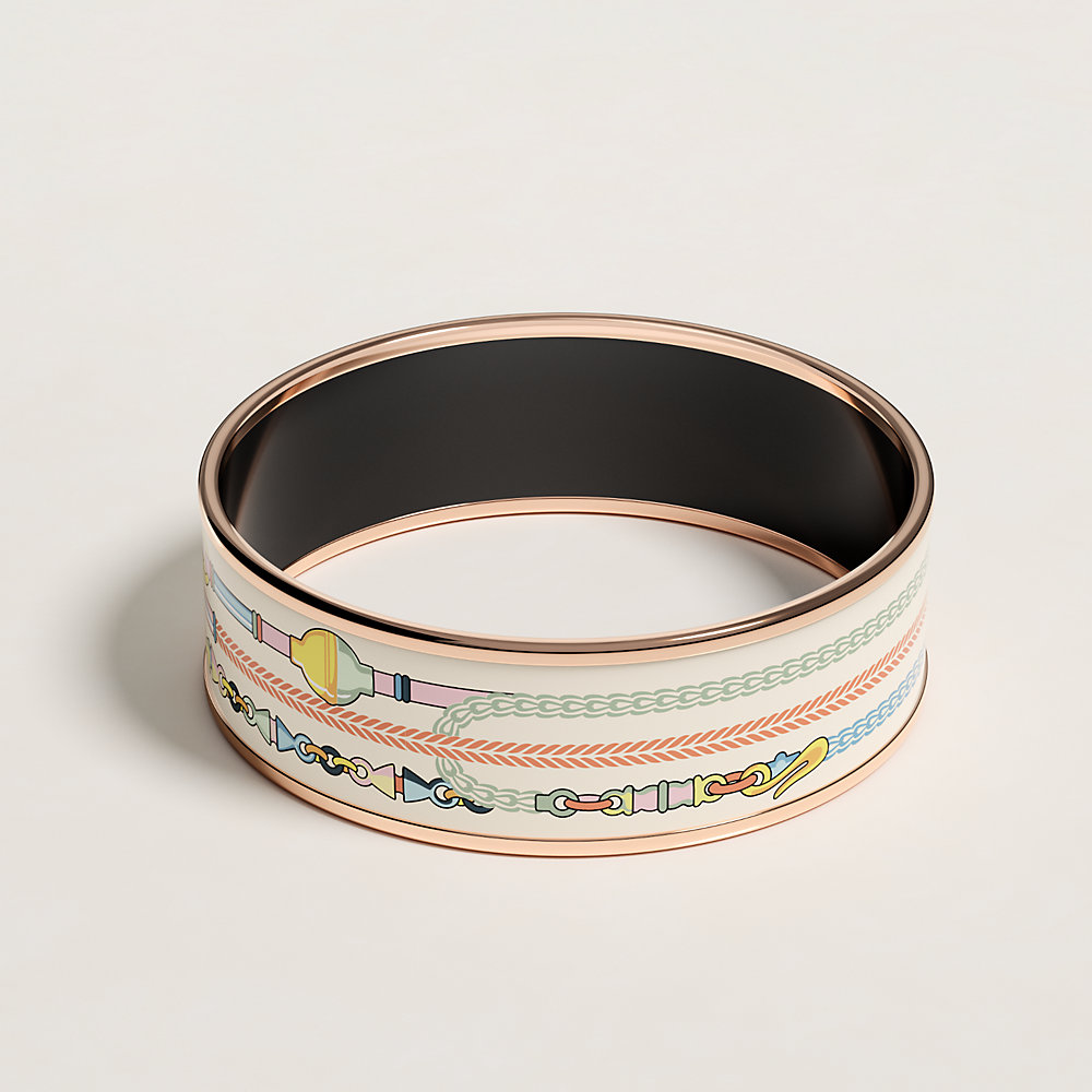 エナメルブレスレット 《銀細工の花》 | Hermès - エルメス-公式サイト