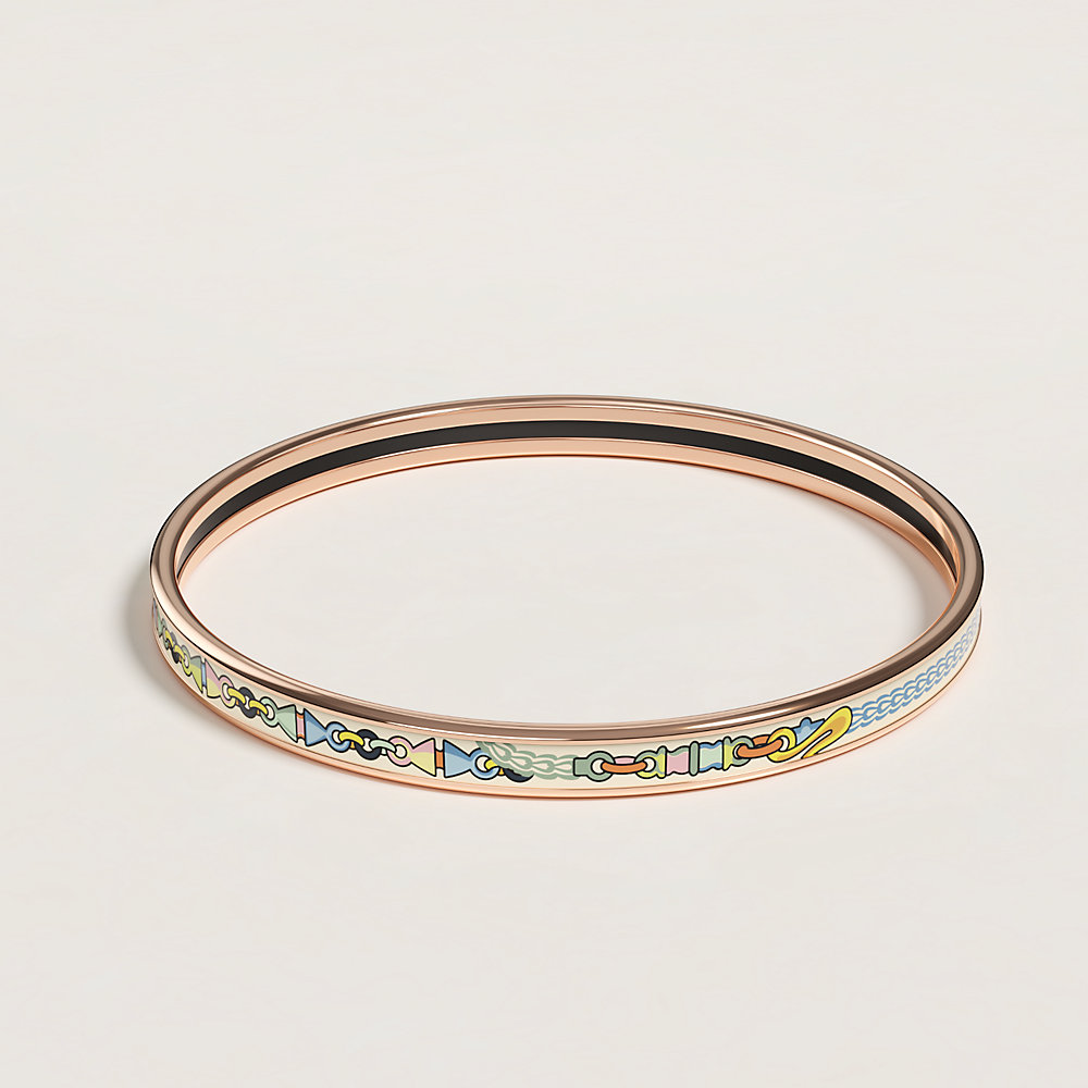 エナメルブレスレット 《銀細工の花》 | Hermès - エルメス-公式サイト