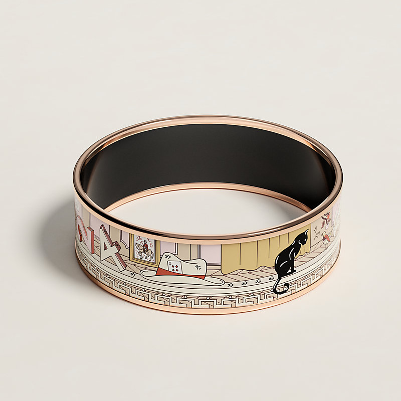 新品エルメス　エナメル エナメルブレスレット ラージ 《24番地のミステリー》 | Hermès