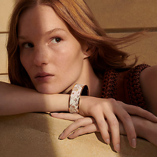 ☆カジュアル☆【HERMES】ブレスレット プレシャスパラダイス エナメルブレスレット ラージ 《プレシャス・パラダイス