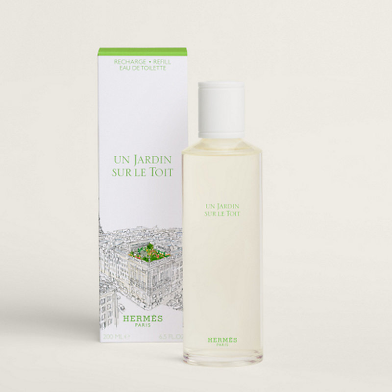 オー ド トワレ 《屋根の上の庭》 レフィル - 200 ml | Hermès