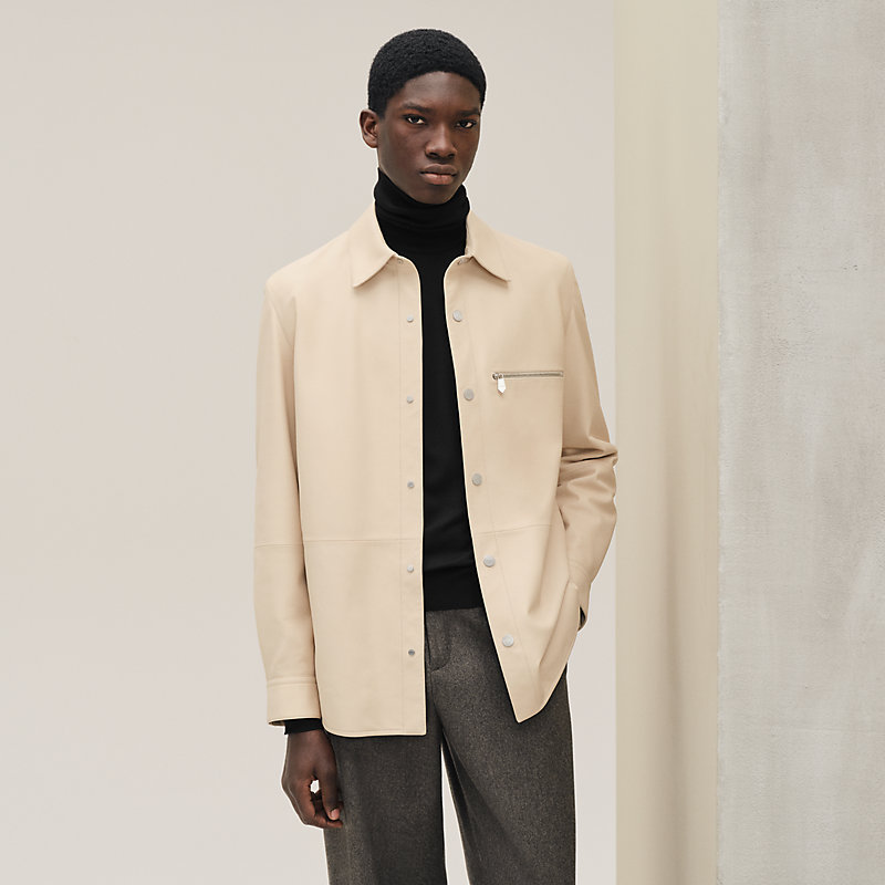 オーバーシャツ - グリーン - 60 | Hermès - エルメス-公式サイト