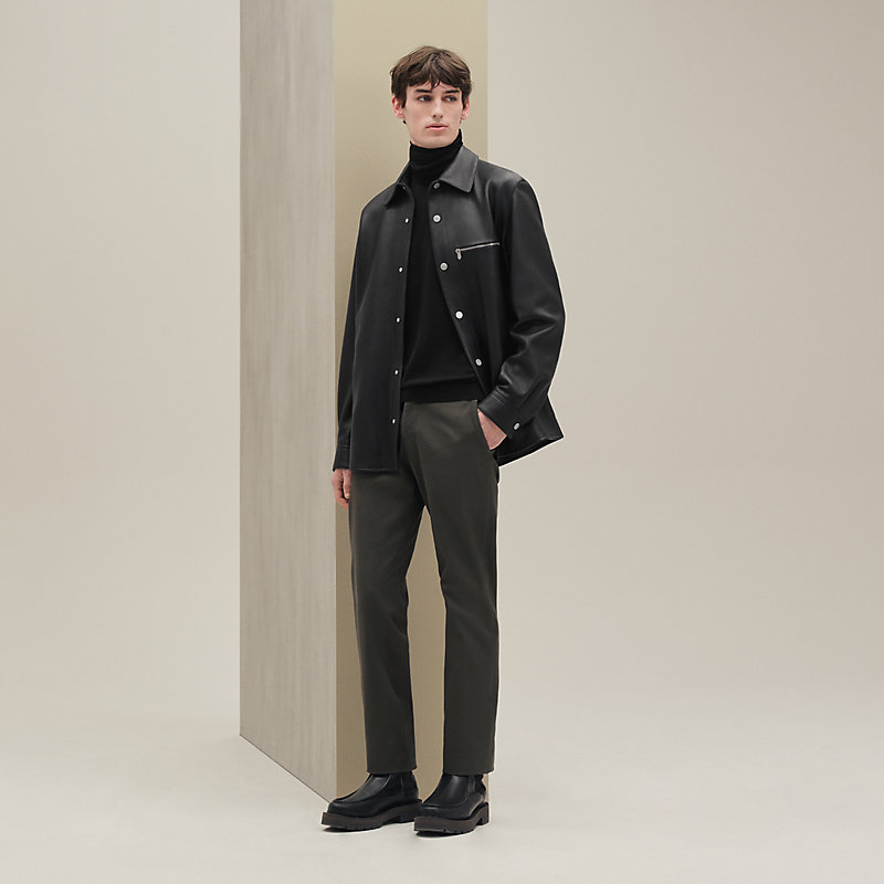 オーバーシャツ - ブルー - 60 | Hermès - エルメス-公式サイト