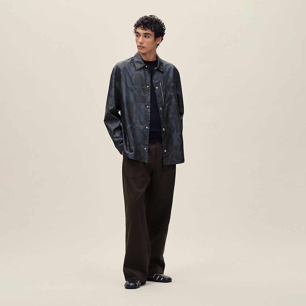 オーバーシャツ 《エプロン・ドール》 | Hermès - エルメス-公式サイト
