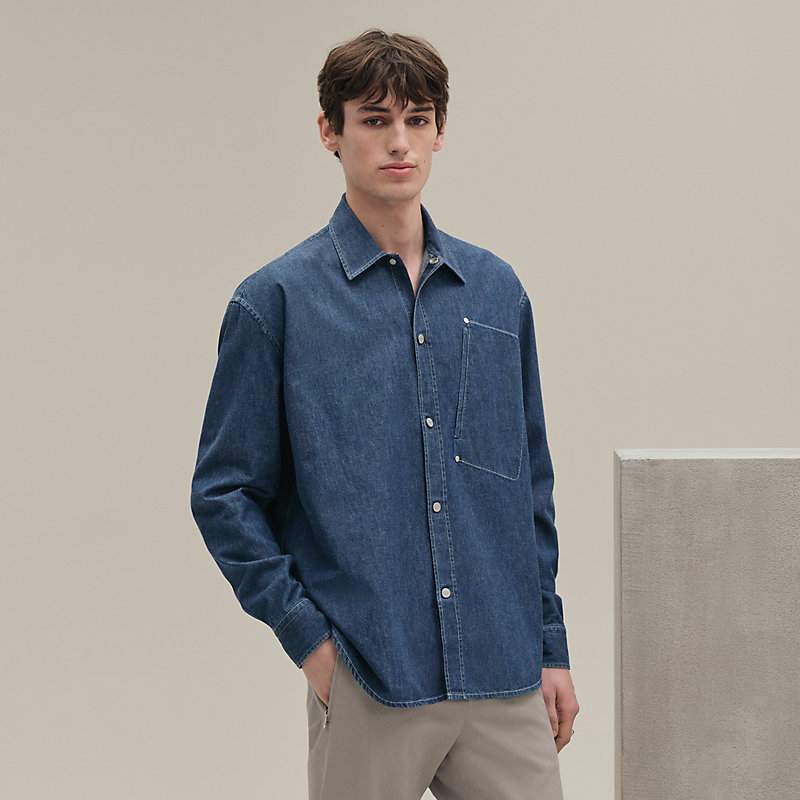 オーバーシャツ ボクシーフィット | Hermès - エルメス-公式サイト