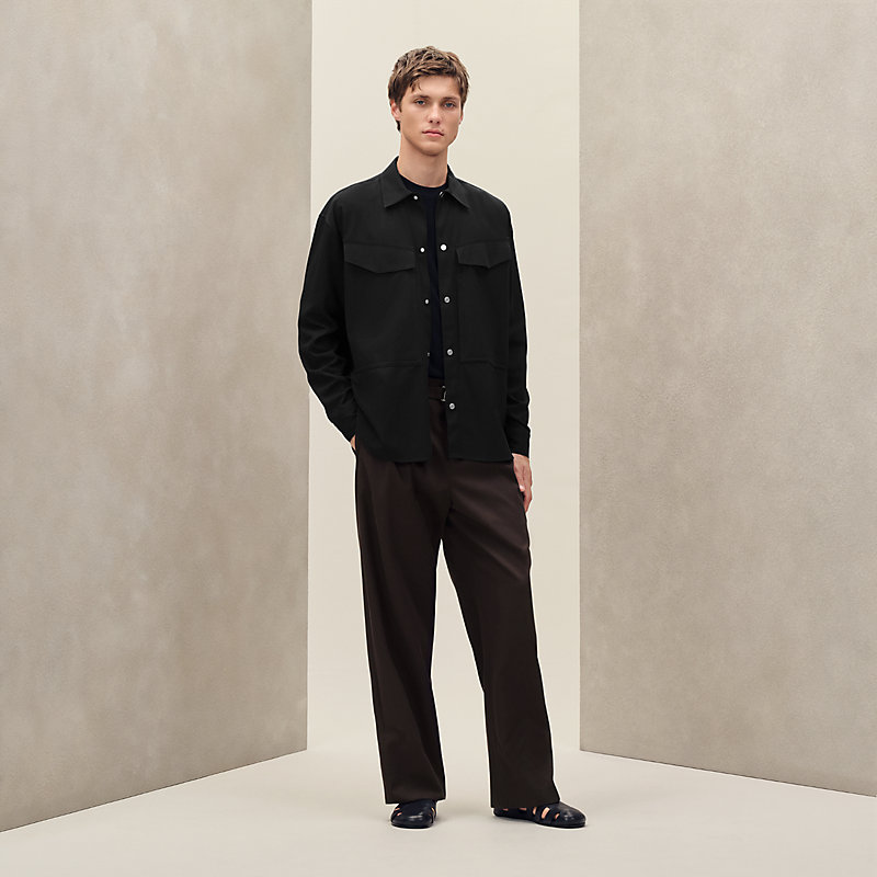 オーバーシャツ ボクシーフィット | Hermès - エルメス-公式サイト