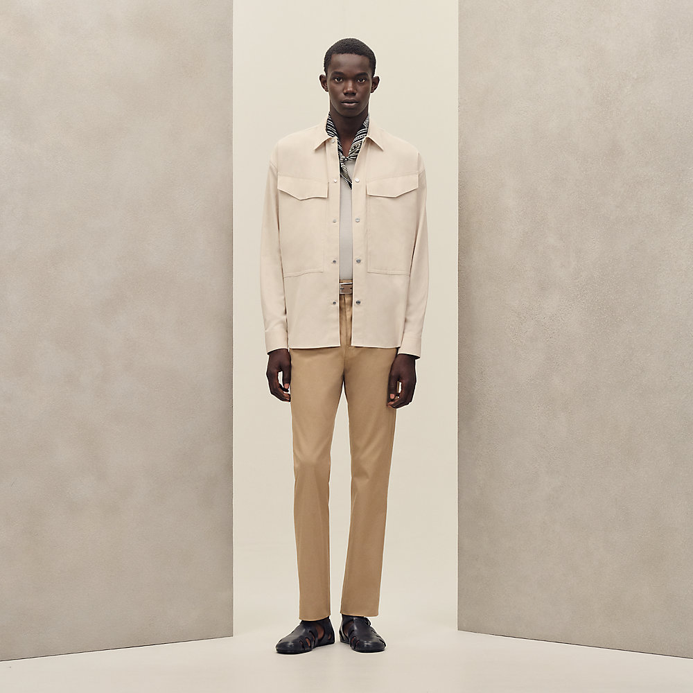 オーバーシャツ ボクシーフィット | Hermès - エルメス-公式サイト