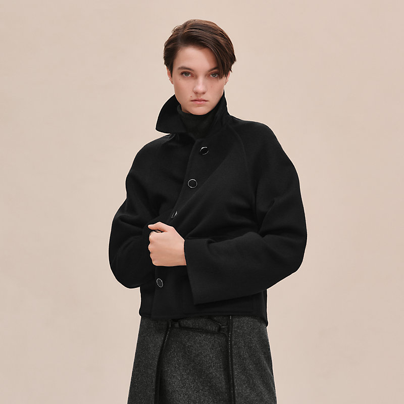 ショートジャケット - ブラック | Hermès - エルメス-公式サイト