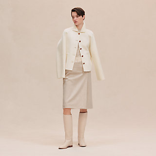 カシミヤのショートジャケット | Hermès - エルメス-公式サイト カシミヤのショートジャケット | Hermès - エルメス-公式サイト