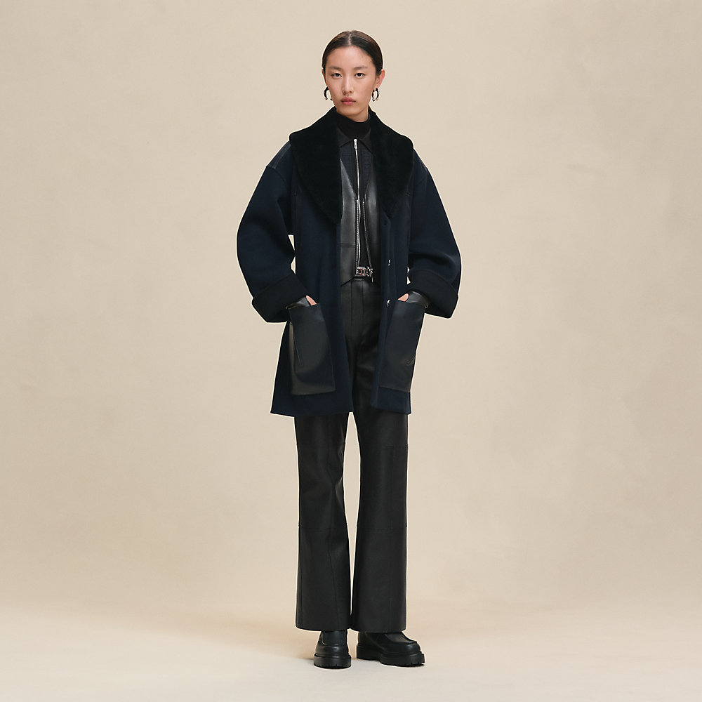 カナディアンコート - ブルー | Hermès - エルメス-公式サイト