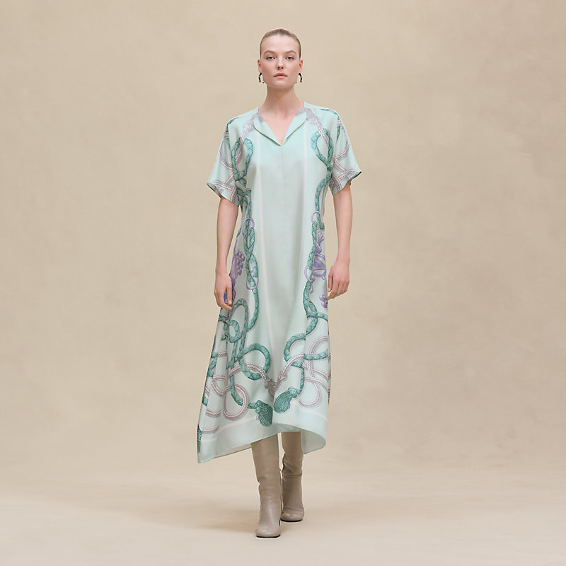 カフタンドレス-《パルフロワ・