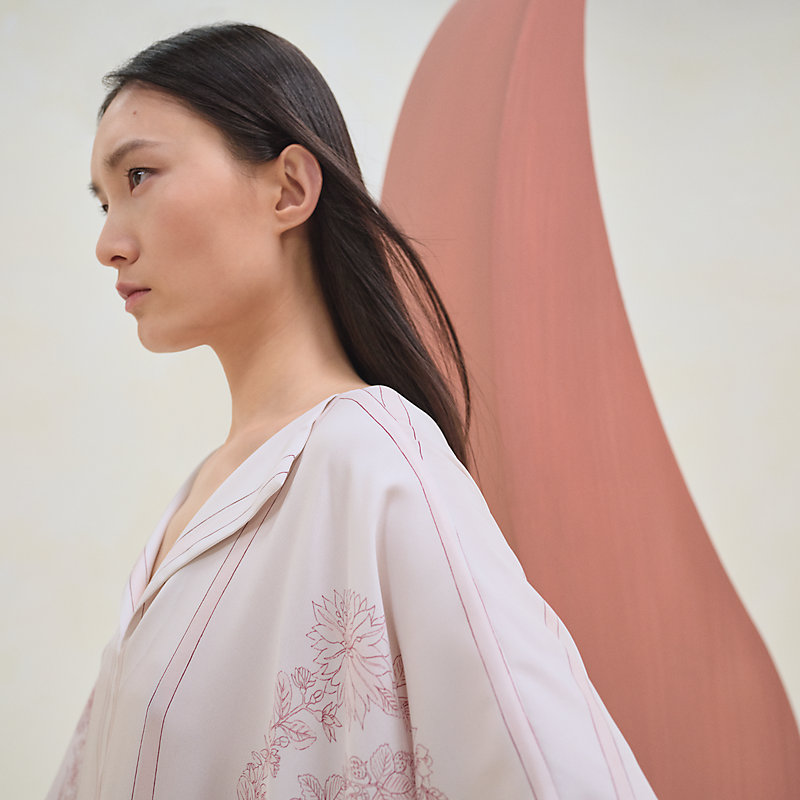 【美シルエット効果】HERMES カフタンドレス カフタンドレス | Hermès - エルメス-公式サイト