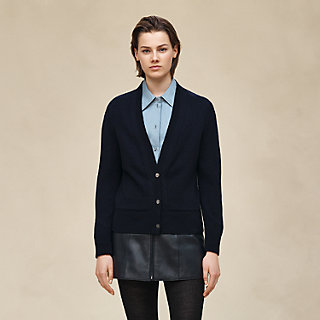 カーディガン 《ランセーニュ・デュ・セリエ》モチーフ | Hermès