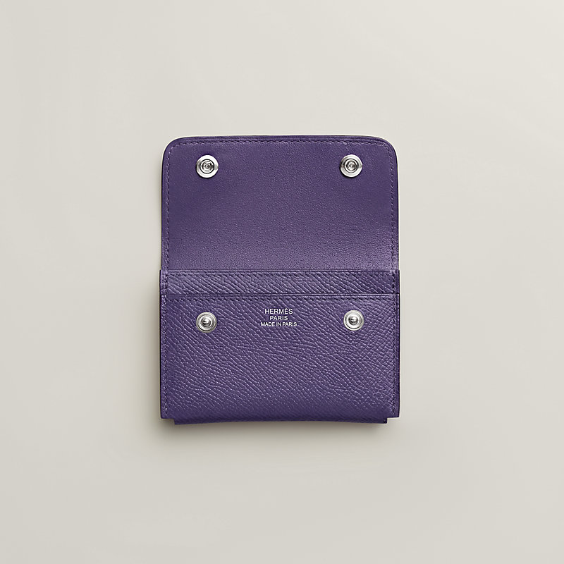 良品✨ HERMES エルメス リミックス カードケース レザー パープル カードケース 《エルメスナップII》 ラッカー | Hermès - エルメス