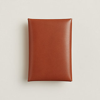 シンプルオシャレ♪【HERMES】カードケース カルヴィ カードケース 《カルヴィ》 デュオ コンパクト | Hermès