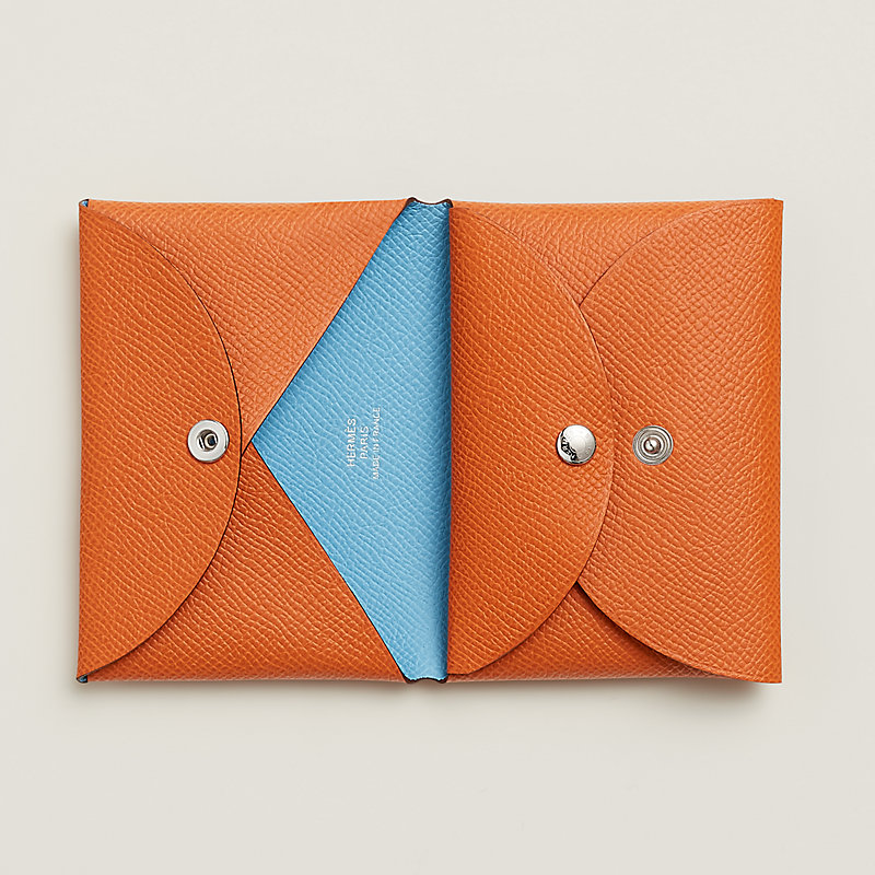カードケース 《カルヴィ》 デュオ コンパクト ヴェルソ | Hermès 