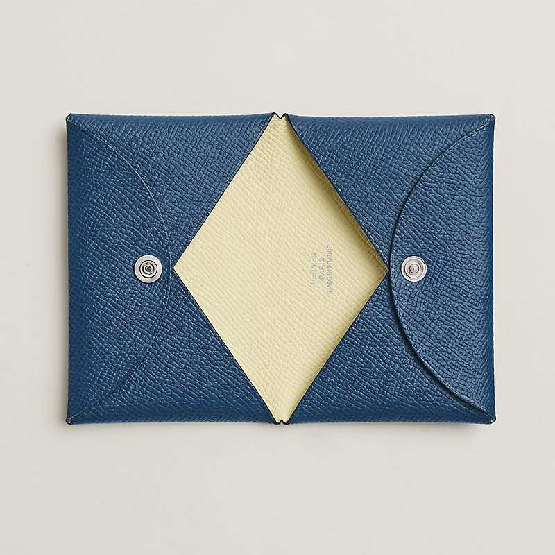 カードケース 《カルヴィ》 ヴェルソ - イエロー | Hermès - エルメス