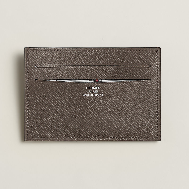 giftに Clocheデザインの裏地Hermes Citizen Twillカードケース giftに Clocheデザインの裏地 Hermes Citizen Twillカードケース