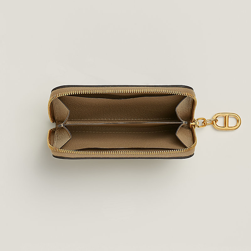 HERMES　ジップアンゴー　コンパクト　シェーヌ・ダンクル　カードケース カードケース 《ジップアンゴー》 コンパクト シェーヌ・ダンクル