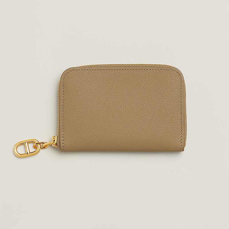 【未使用品】エルメスカードケース<ジップアンゴー＞コンパクト シェーヌ・ダンクル HERMES エルメス カードケース ジップアンゴー コンパクト