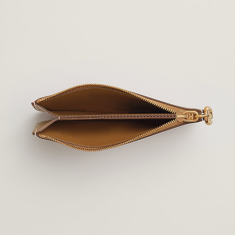 【☆入手困難☆】HERMES ジップ&ゴー カードケース カードケース 《ジップアンゴー》 コンパクト シェーヌ