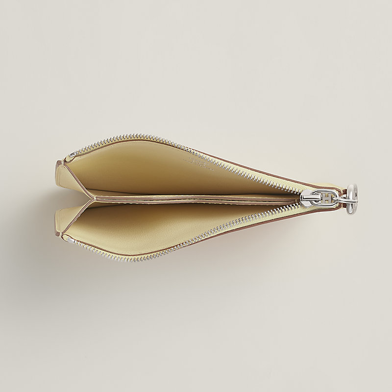 エルメス　ジップアンゴー　GM ゴールド　カードケース　バッグ　超美品 エルメス カードケース ジップアンゴー PM キャメルブラウン ゴールド