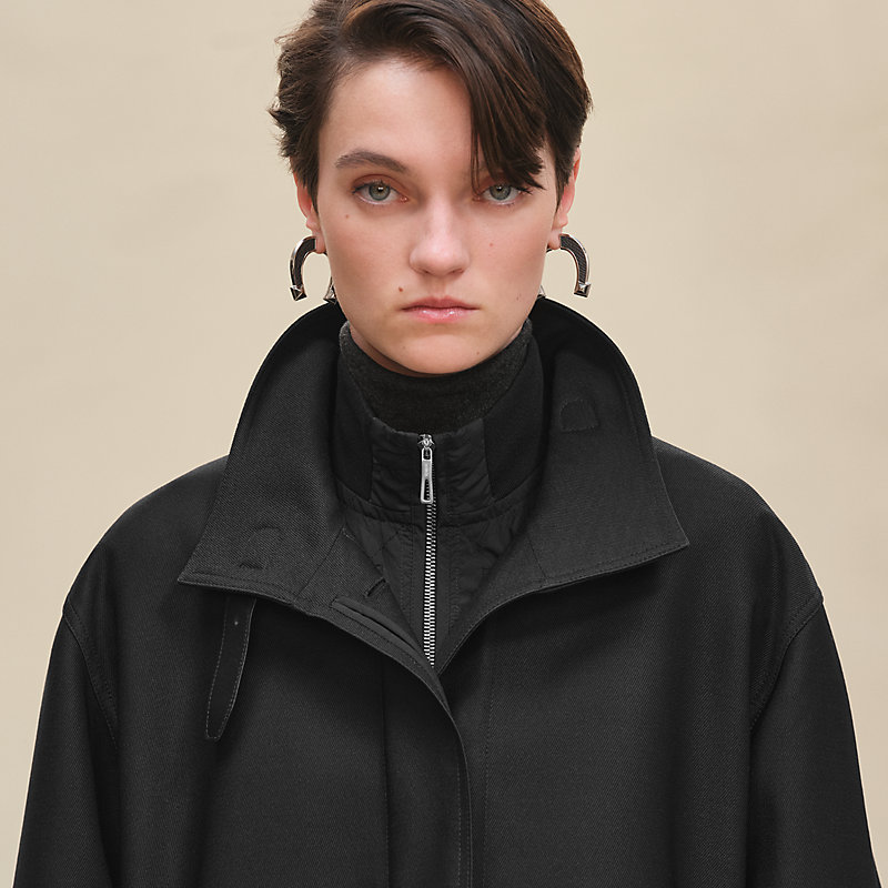 キルティングコート - ブラック | Hermès - エルメス-公式サイト