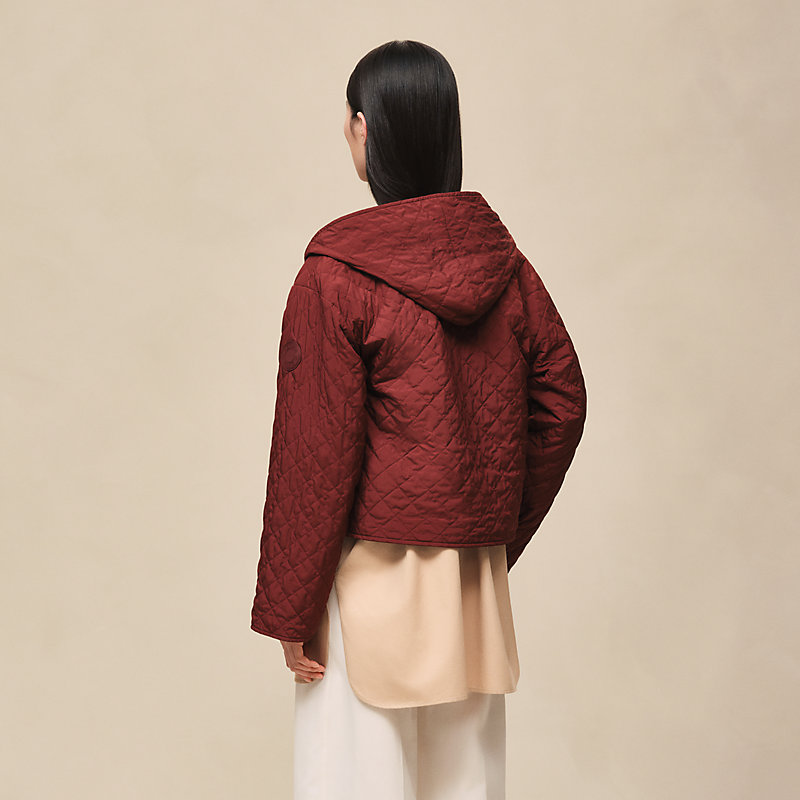 HERMES 新作　キルティングショートジャケット キルティングショートジャケット