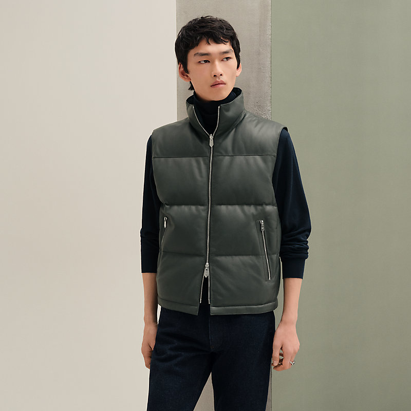 キルティングジレ リバーシブル - ベージュ - 60 | Hermès - エルメス