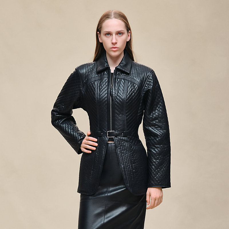 キルティングレザージャケット | Hermès - エルメス-公式サイト