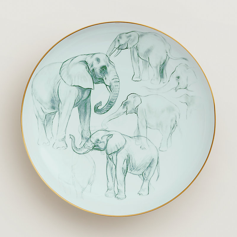 未使用保管品　エルメス　赤道直下のスケッチ　21cm ジャガー　プレート 箱付き 楽天市場】新品未使用展示品 HERMES エルメス 赤道直下のスケッチ 食器