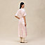 クラシックカフタンドレス 《鐙・リミックス》プリント, イメージ: 着用例, worn, ビュー4の7