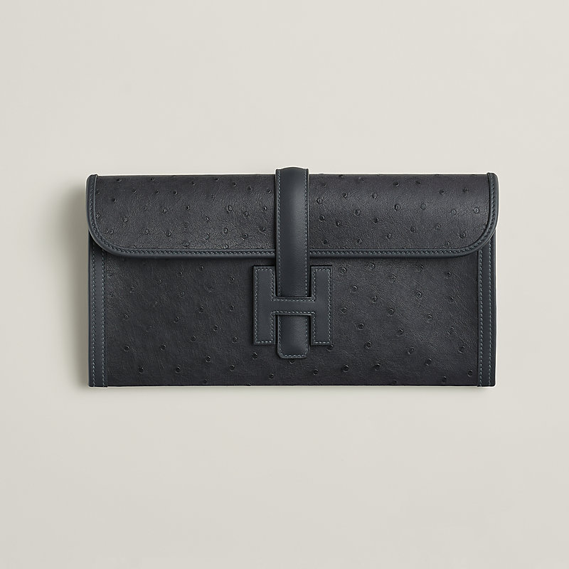 クラッチバッグ 《ジジェ》 エラン 29 - ブルー | Hermès