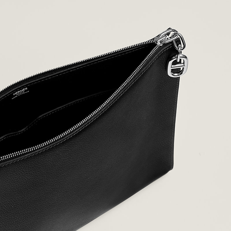 クラッチバッグ 《ジップアンゴー》 GM シェーヌ・ダンクル | Hermès