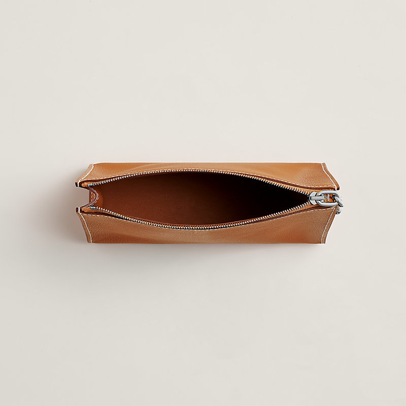 HERMES新品未使用クラッチバッグジップアンゴーPM シェーヌ・ダンクル