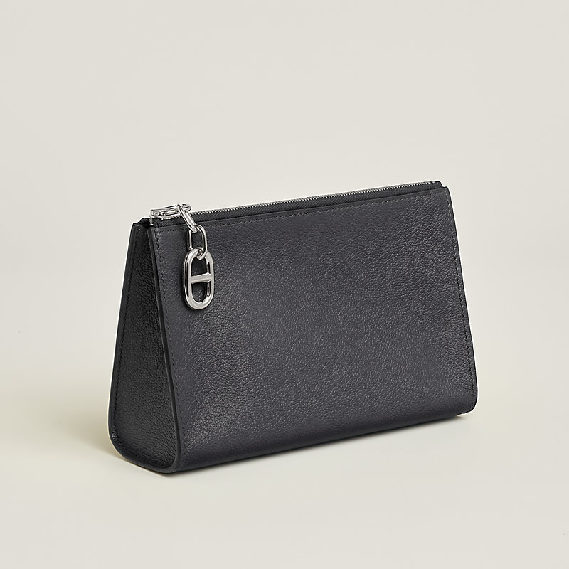 エルメス　クラッチバッグ<ジップアンゴー>PM シェーヌ・ダンクル クラッチバッグ 《ジップアンゴー》 PM シェーヌ・ダンクル - グレー