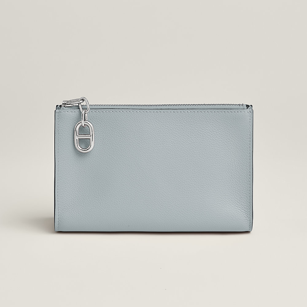 良品✨ エルメス ジップアンゴー H コンパクト グリーン ⭐️良品⭐️ エルメス ジップアンゴー H コンパクト グリーン 【公式