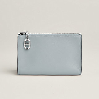 クラッチバッグ 《ジップアンゴー》 PM シェーヌ・ダンクル - ブルー