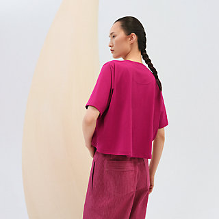 【HERMES】カルトゥッシュ マキシTシャツ【トップス】 マキシTシャツ 《カルトゥッシュ》 - ホワイト | Hermès