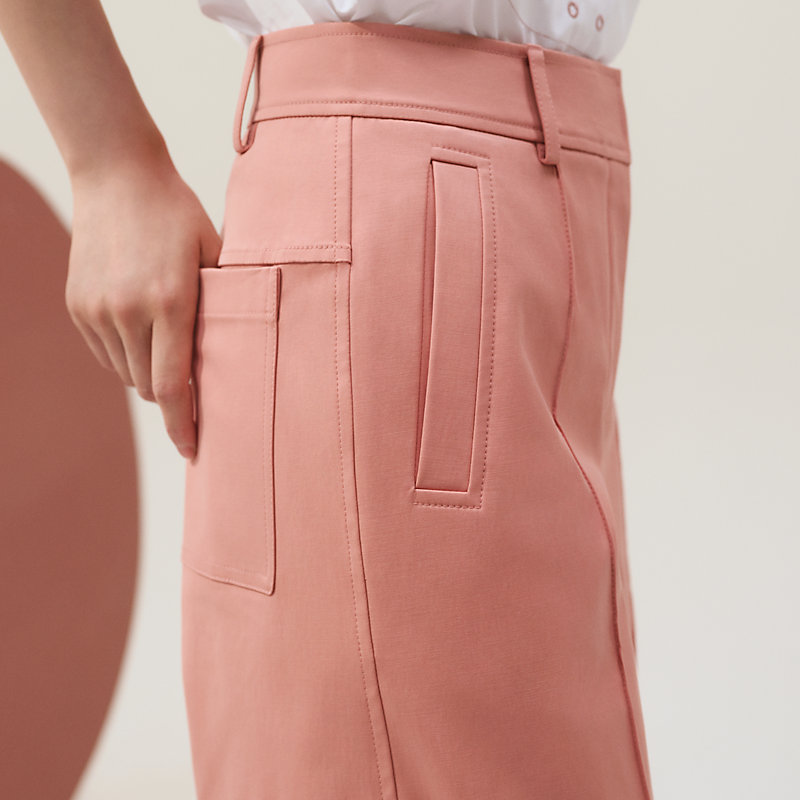 クロップドパンツ - ピンク | Hermès - エルメス-公式サイト