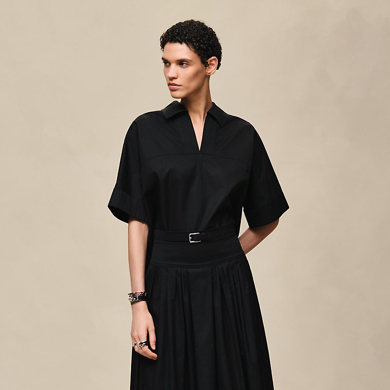 クロップドポロブラウス | Hermès - エルメス-公式サイト