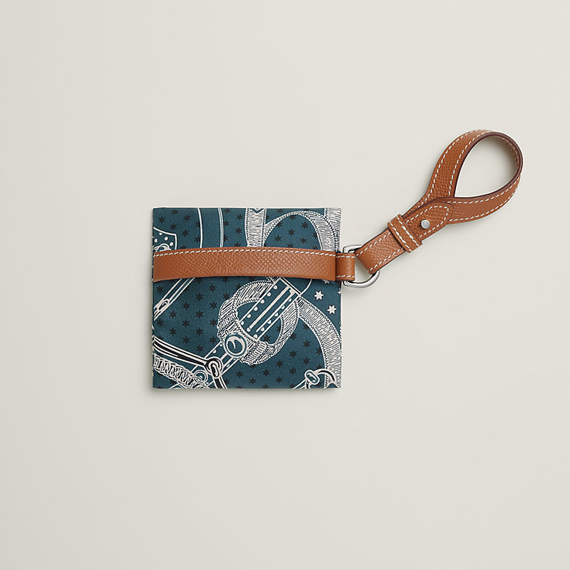 HERMES エルメス 青 馬 チャーム レディース メンズ