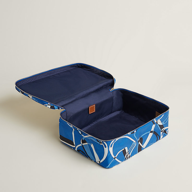 【グレー系】HERMES ケース /ウース ドゥ ヴォヤージュPM HERMES エルメス ポーチ 