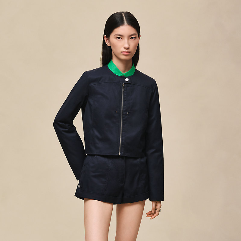 コットンツイルのブルゾン | Hermès - エルメス-公式サイト