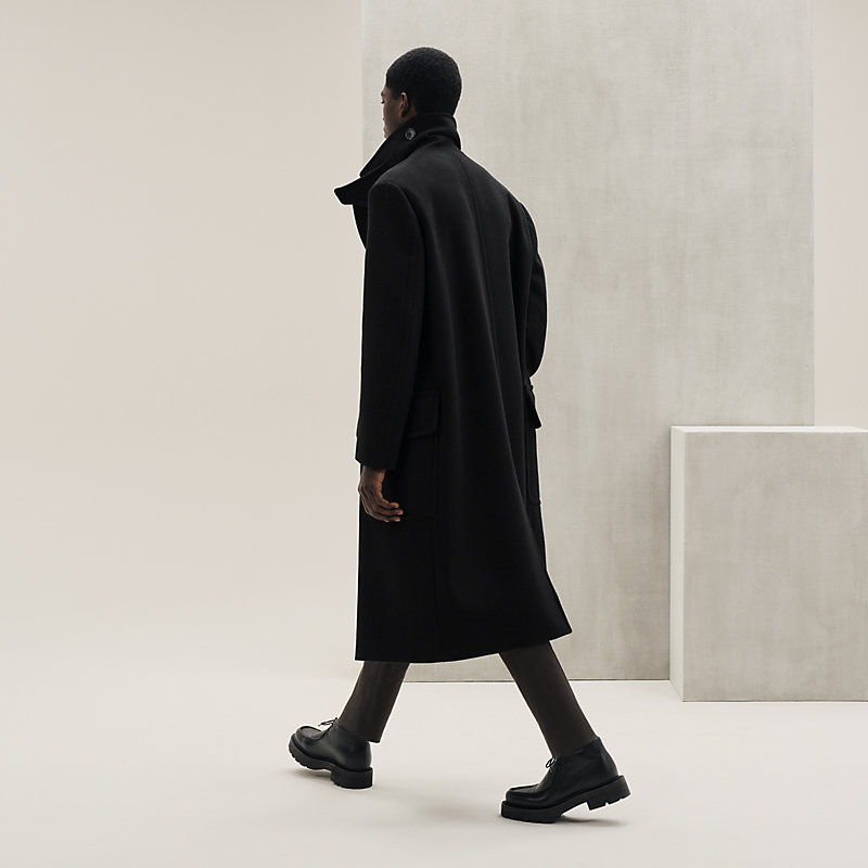 コート 《ヴォヤージュ》 - ブラック - 60 | Hermès - エルメス-公式サイト
