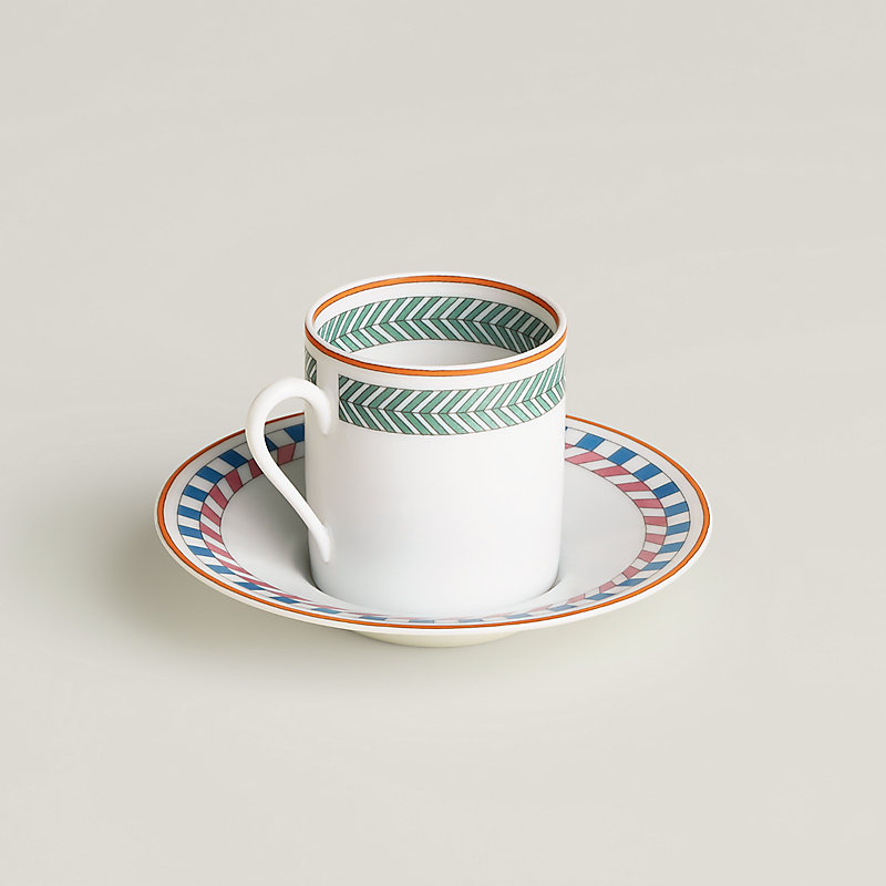 ☆洋3エルメス　世界限定1000品　グラスペア　共箱　東Y7-0106③ HERMES ヴィド ・ ポッシュ エルメス ・ セリエ レッド 名入れ彫刻代