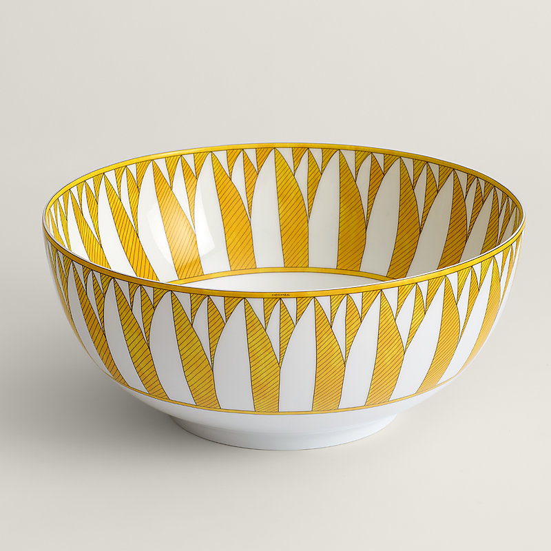 HERMESエルメス ソレイユ・ドゥ・エルメス サラダボウル ラージモデル サラダボウル 〈ソレイユ・ドゥ・エルメス〉 GM | Hermès - エルメス